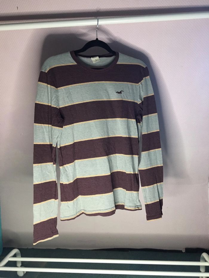 Teeshirt manche longue rayures