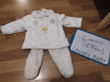 ensemble fille bébé 6 mois