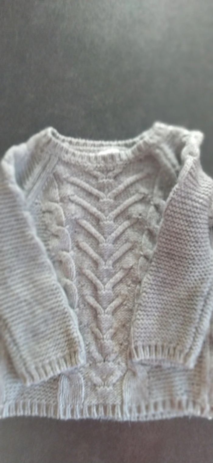 Gros pull fillette 5 ans