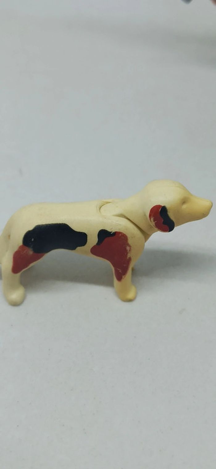 Homme chasseur avec chien de chasse à courre playmobil - photo numéro 2