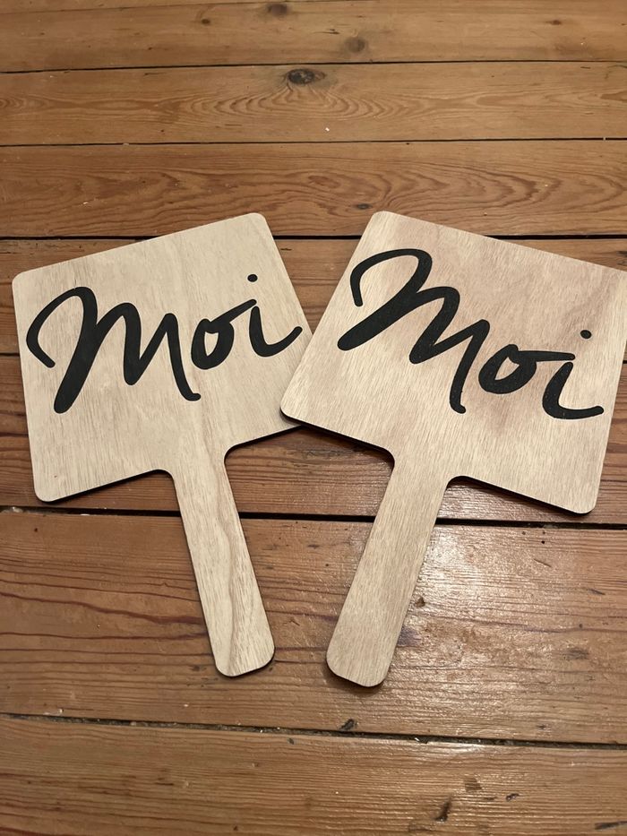 Pancarte "Lui ou Elle" - photo numéro 2