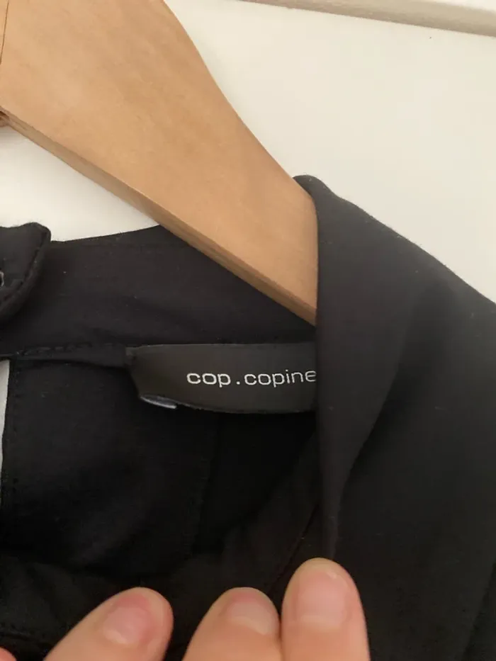 Petite robe noire Cop Copine taille 38 - photo numéro 8