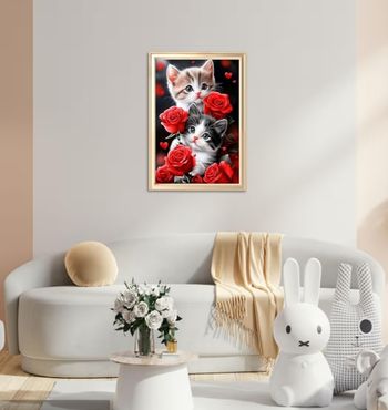 Tableau diamond painting chat 