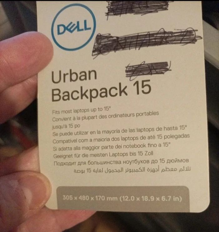 sacoche d'ordinateur portable DELL Urban Backpack 15 - photo numéro 5
