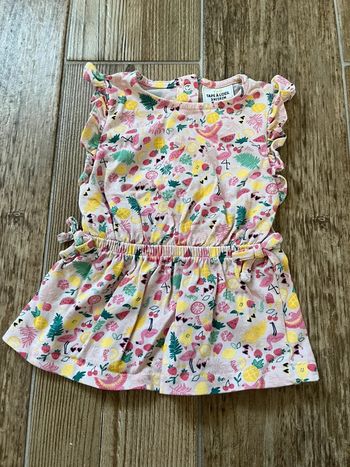 Robe manches courtes