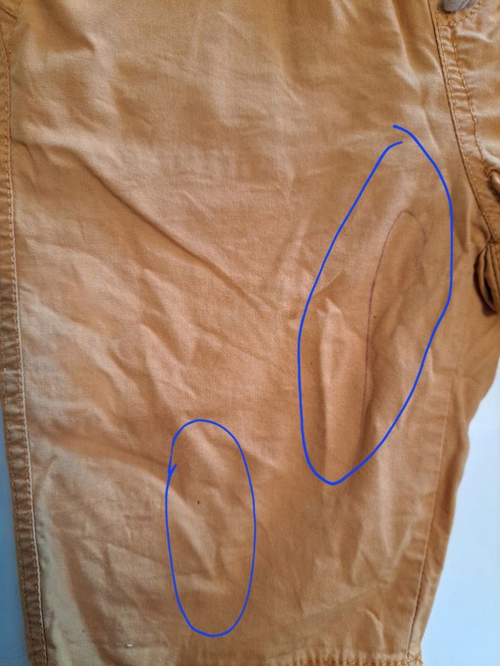 Lot de 2 shorts garçon 5 ans tachés - photo numéro 5