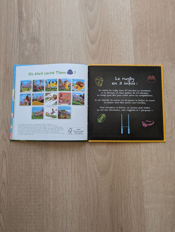 Lot 2 livres enfant Esprit Sportif - photo numéro 6