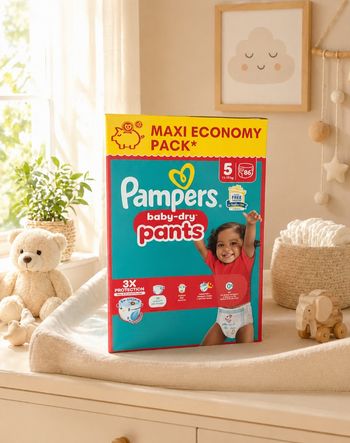 Pack pampaers baby dry pants taille 5