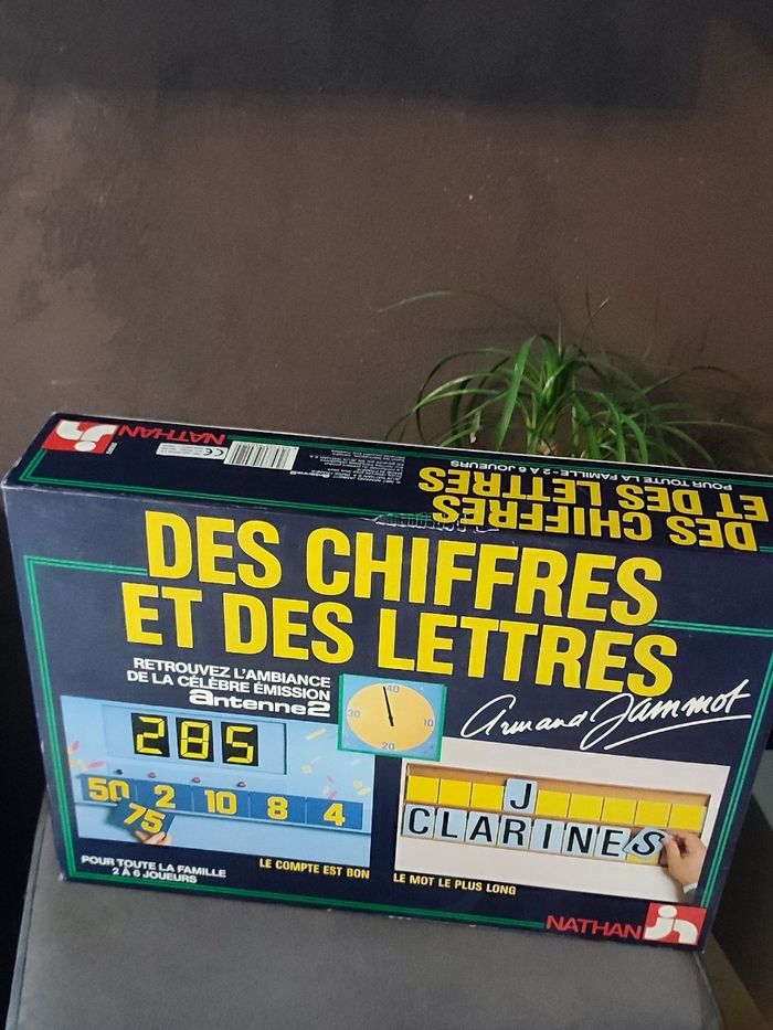 Jeu Des chiffres et des lettres Nathan