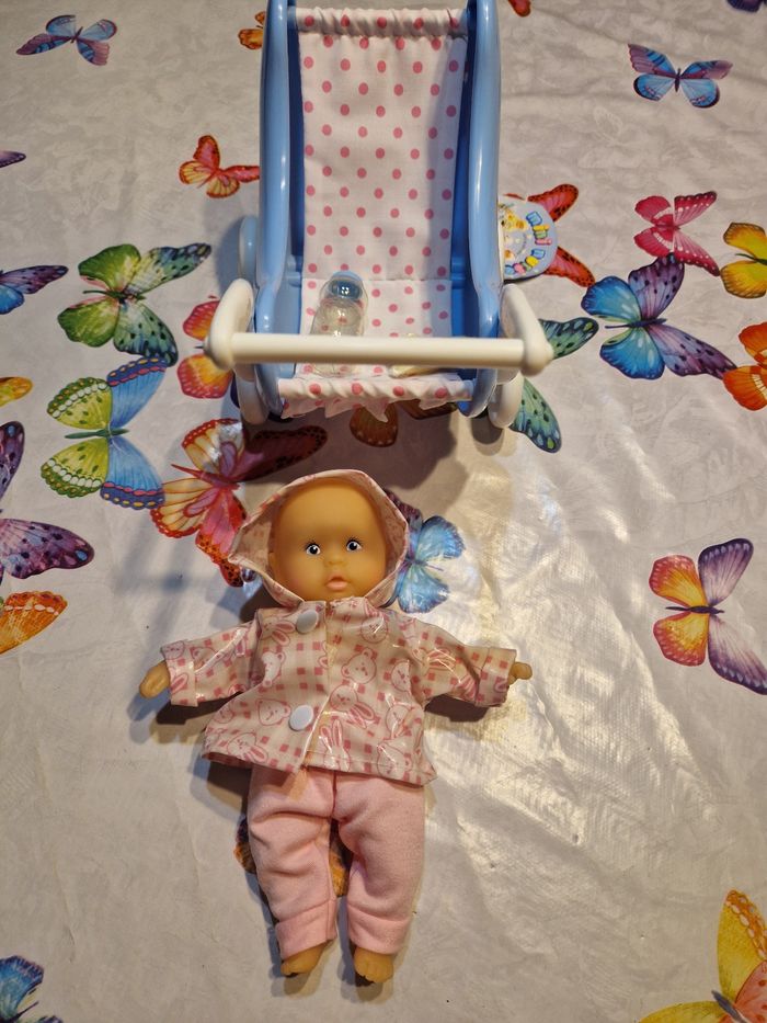 Poupon avec landau - photo numéro 2