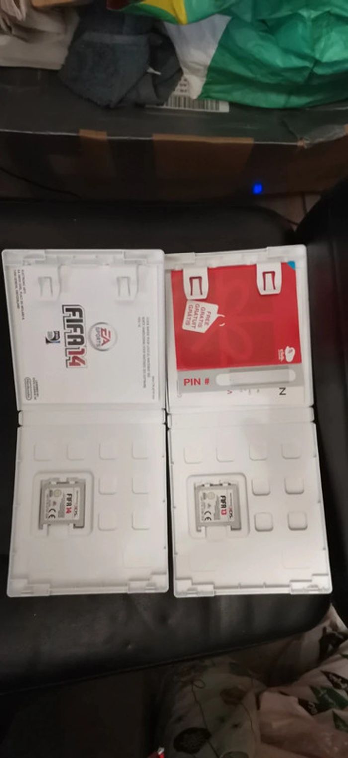 Jeu Nintendo 3ds lot 2 jeu fifa 13+14 - photo numéro 3