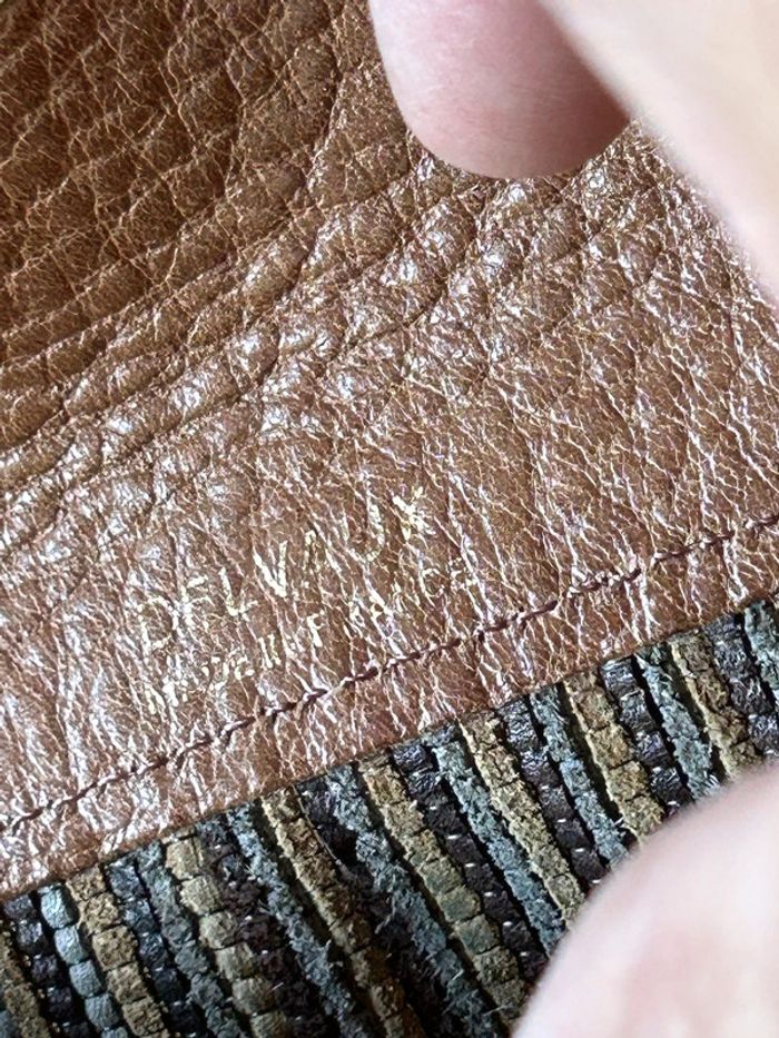 Petite pochette vintage Delvaux - photo numéro 3