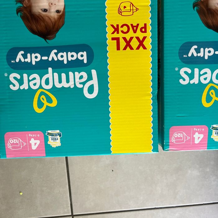 2 cartons couches t4 Pampers CXL pack - photo numéro 2