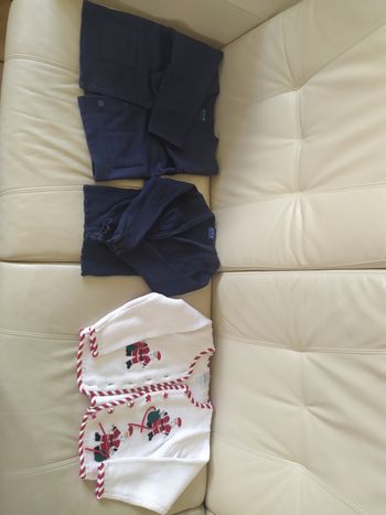 3 gilets filles, manches longues. 36 mois