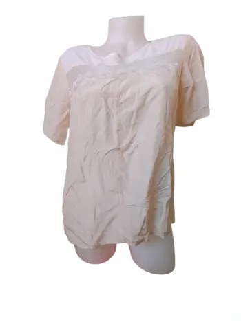 Tee shirt fluide ivoire
