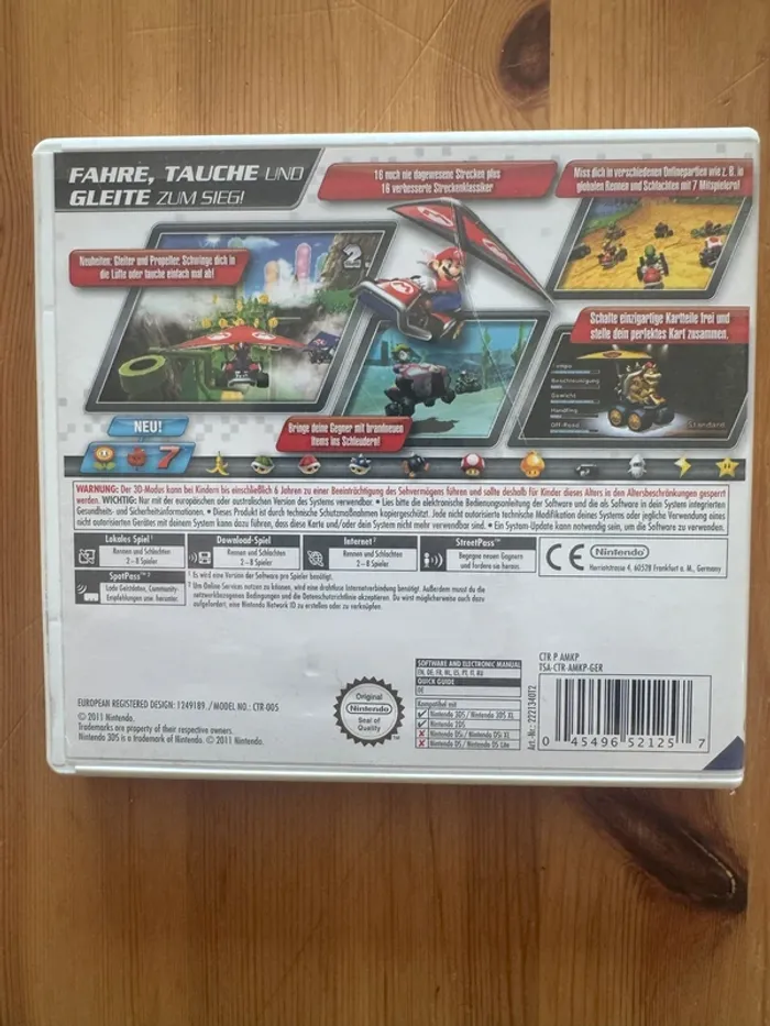 Mario Kart 7 - TBE - 3DS (Boîte NL) - photo numéro 2
