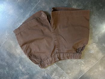 Short coton marron 6 ans 114 cm