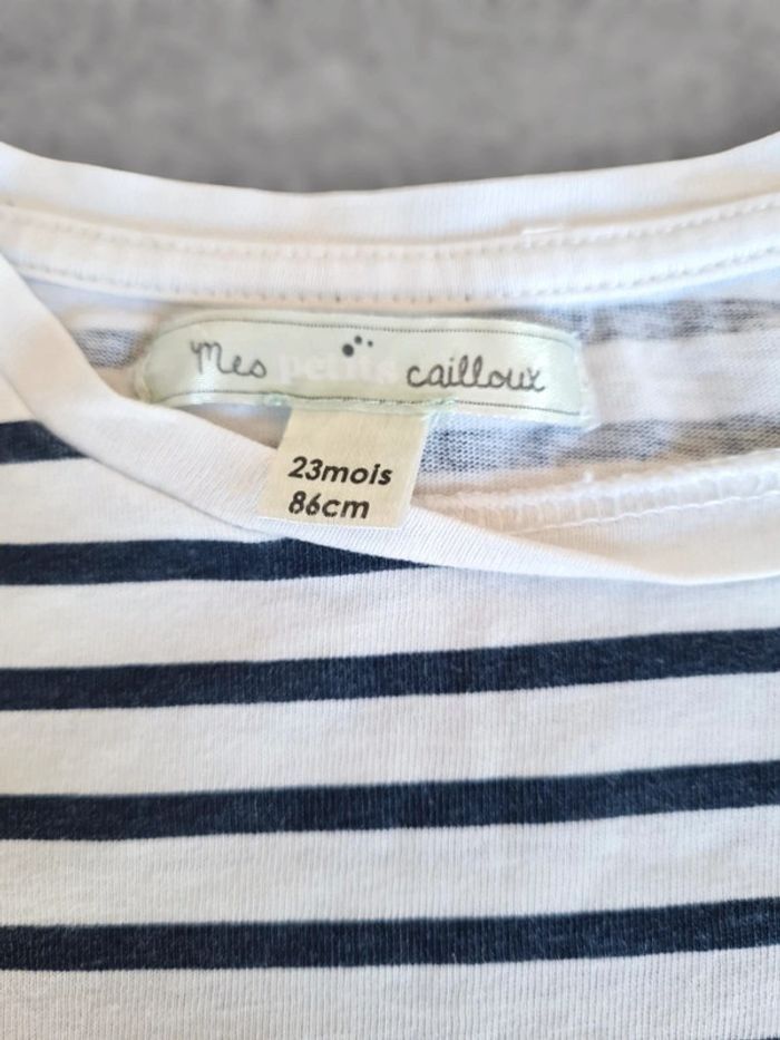 Lot 5 T-shirts manches longues 2 ans - photo numéro 4