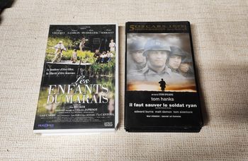 Deux cassettes vhs 
