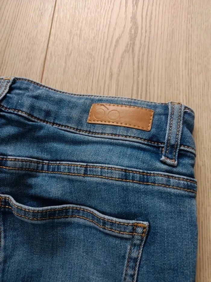 Jean slim camaïeu femme taille 34 en très bon état - photo numéro 6