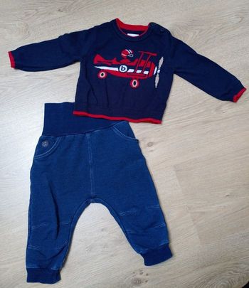 Ensemble avion taille 6 mois
