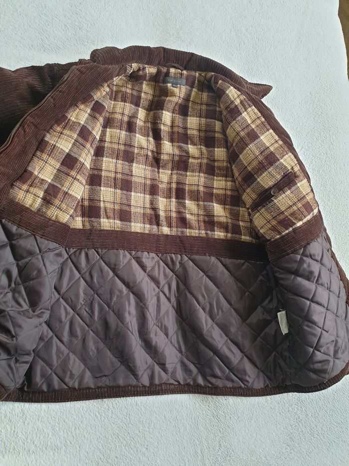 Veste matelassée marron vintage M mixte - photo numéro 4