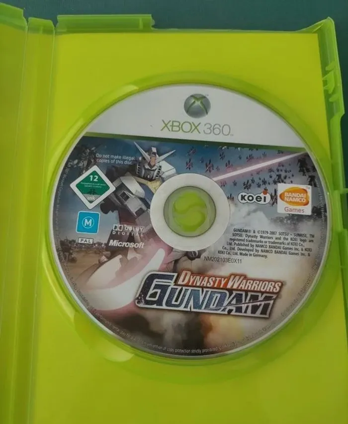 Jeux Xbox 360 gundam - photo numéro 3
