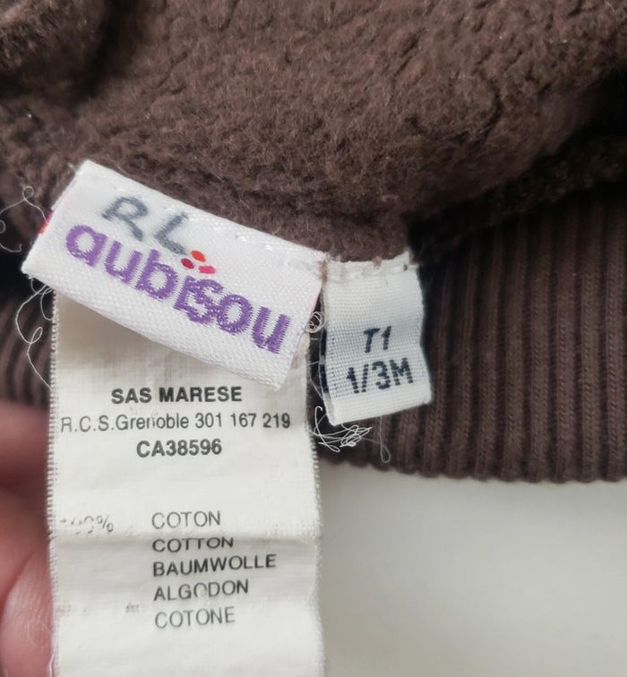 Bonnet mi saison Aubisou 1/3 mois - photo numéro 3
