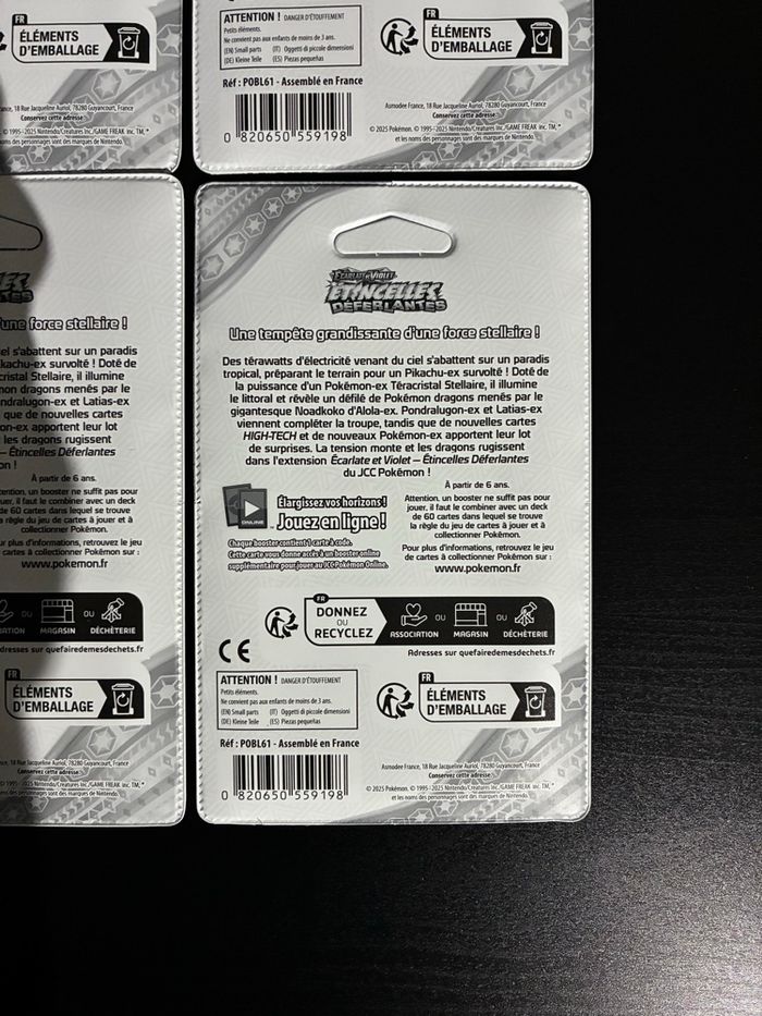 Artset Pokémon EV8 Étincelles Déferlantes avec opercules en Français - photo numéro 10