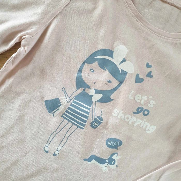 🩷 Tee-shirt ML 4/5 ans Tex #emyfleury_5ansfille - photo numéro 2