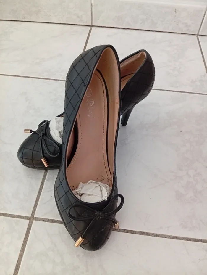 Escarpin a talons femme