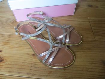 Sandales Mure les tropeziennes bronze rose 37