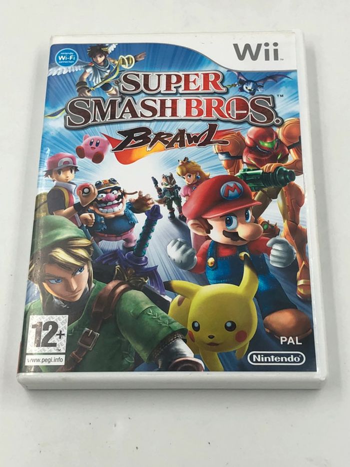 Jeu vidéo Super Smash Bros Brawl sur console Nintendo Wii