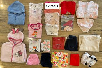 Lot 12 mois fille