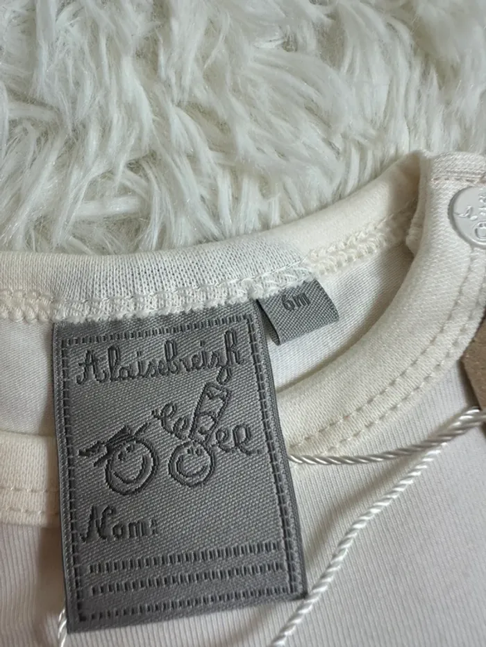 T-shirt océan d’amour à l’aise Breizh taille 6 mois - photo numéro 3
