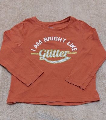 Tee-shirt manches longues fille 3 ans