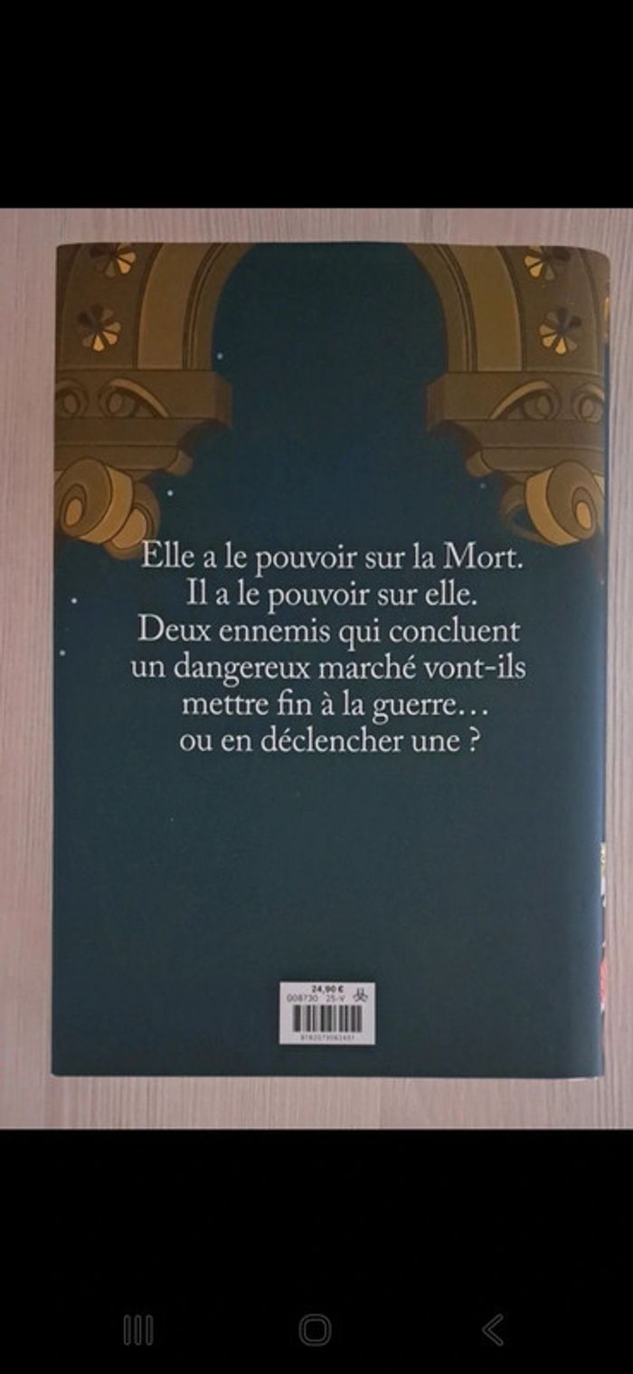Livre relié 📖 Défier les Dieux Cruels de Molly X. Chang - photo numéro 3