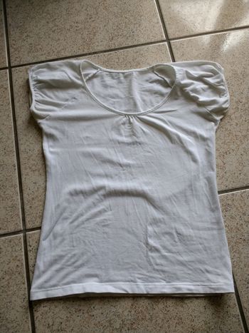 T-shirt blanc taille s