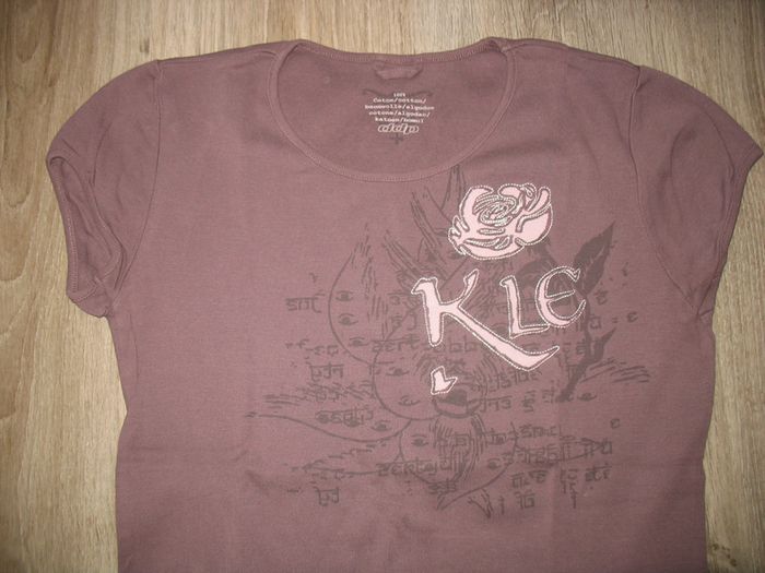 TEE SHIRT MC VIOLET "DDP" - TAILLE 3 - n°04 - photo numéro 2