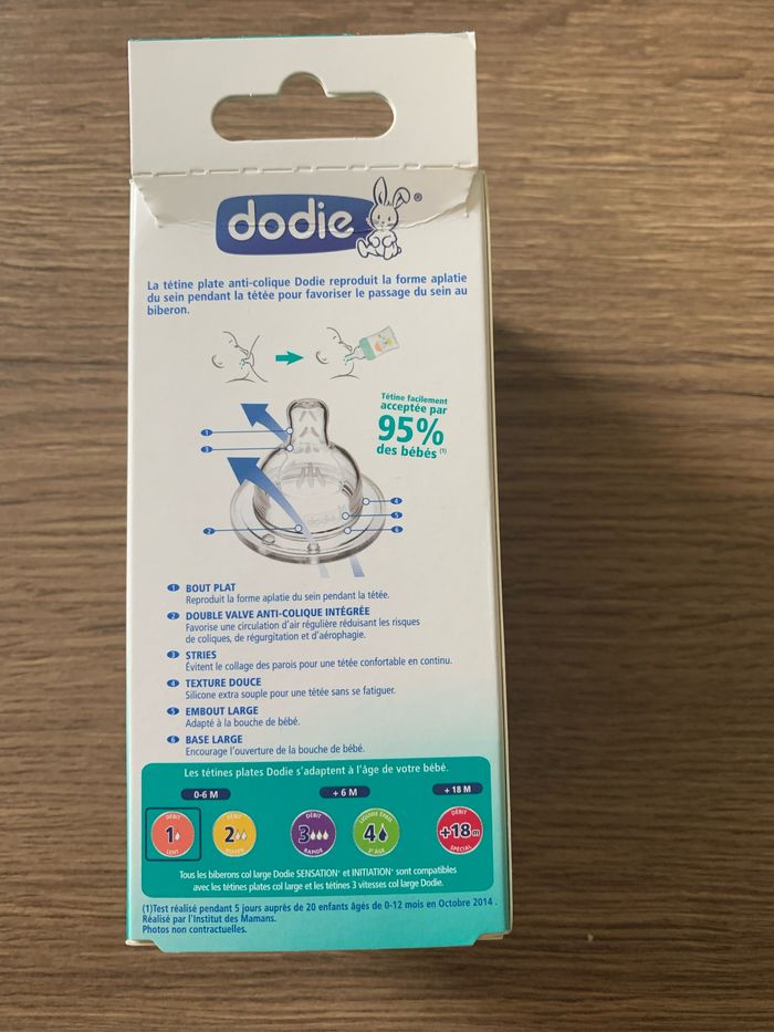 Biberon Dodie 0/6 mois 150 ml - photo numéro 3