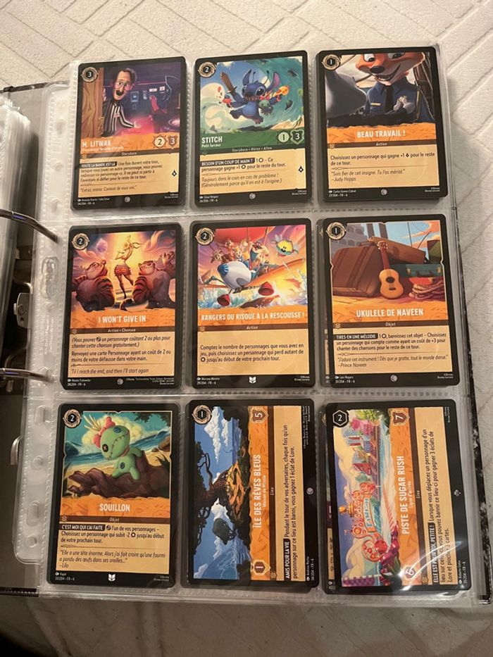 Lot de 85 cartes Lorcana - Chapitre 6 - photo numéro 2