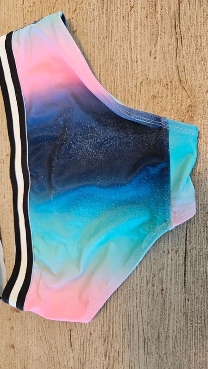 Bikini fille, style brassière, coloré, H&M, taille 12 à 14 ans - photo numéro 6