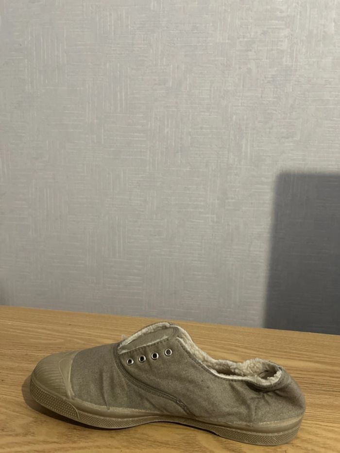 Tennis fourée Bensimon beige taille 6.5 pointure 40 - photo numéro 3