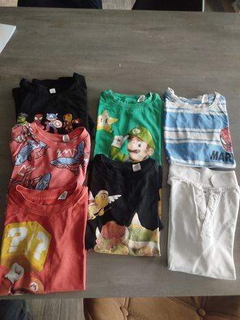 Lot de t shirt garçons 5 ans 