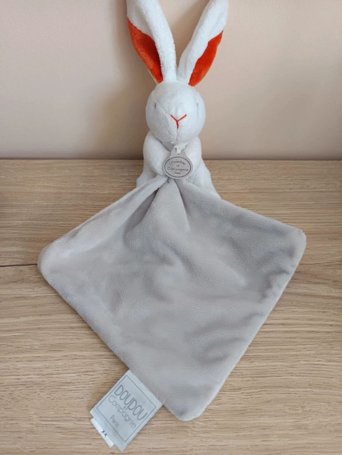 Doudou lapin blanc doudou et compagnie