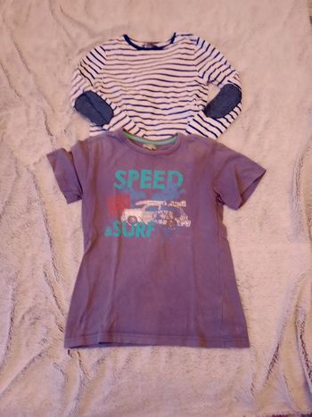 Lot 2 t-shirts garçon 10 ans c1