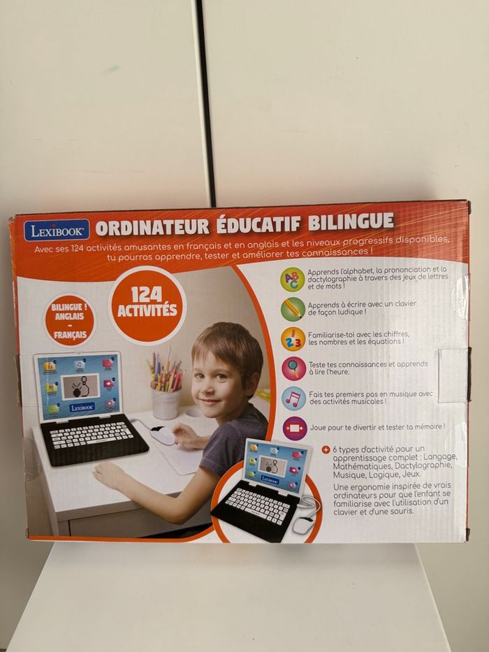 ordinateur éducatif bilingue power kids lexibook cadeau Noël 🎅 🎄 - photo numéro 3