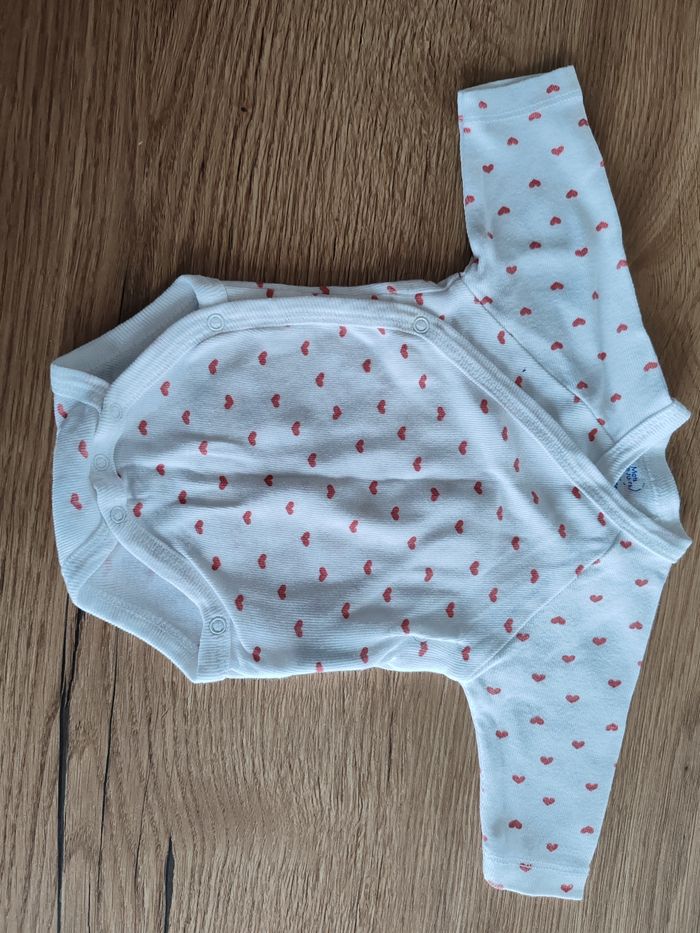Lot body bébé fille 1mois - photo numéro 3