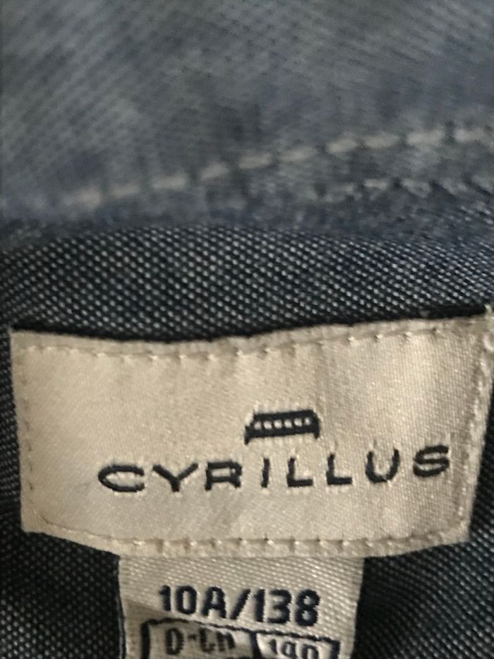 Chemise marron Cyrillus 10 ans NEUVE - photo numéro 2