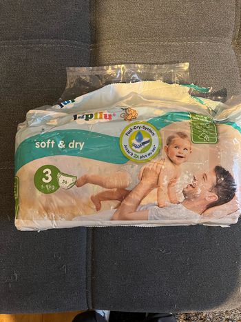 Pack De 84 Couches Pour Les Bébés Et Enfants Taille 4, Lupilu Nappies,  Magical Air Tubes, Bon Confort